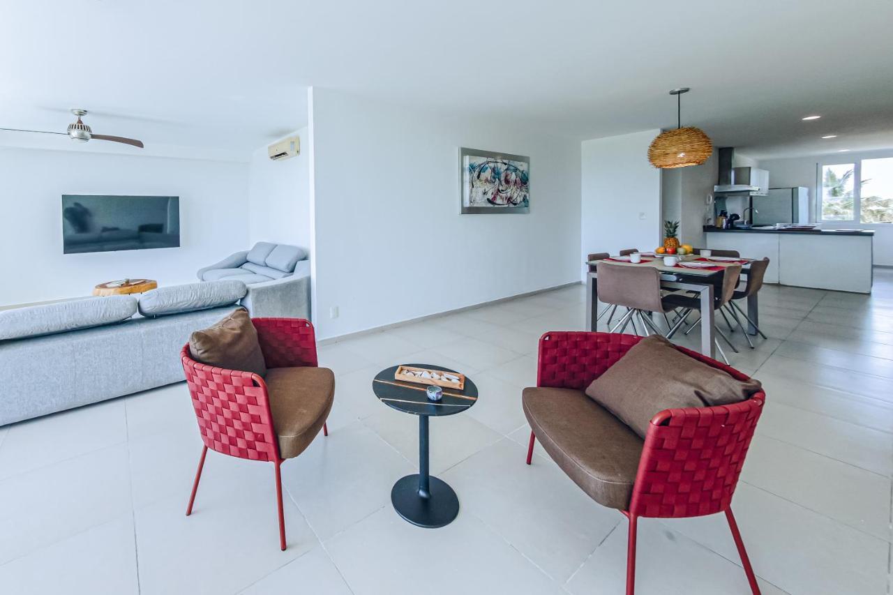 Beachfront Luxury Apartments Cancún Exterior foto
